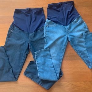 Set of 2 James Jeans Maternity Pants Size 27